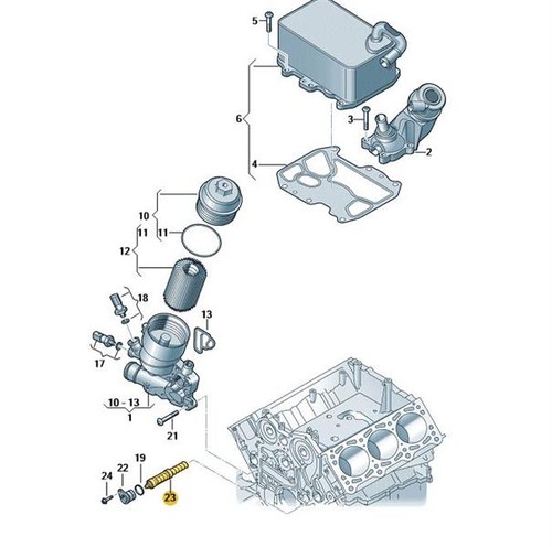 Original thermostat audi a5 - thermostat, a4