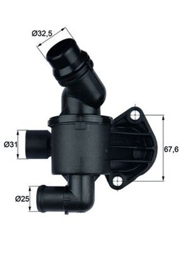 Thermostat kühlmittel mahle - thermostat,